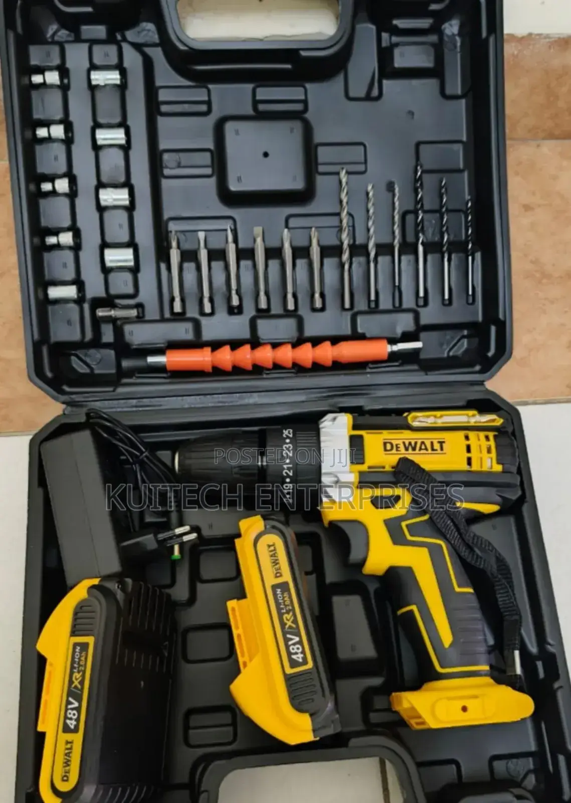 Dewalt Cordless Drill/ Electric 48v Dewalt Drill