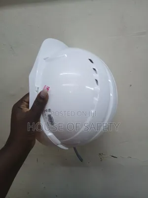 White Ventilated Safety Head Protection