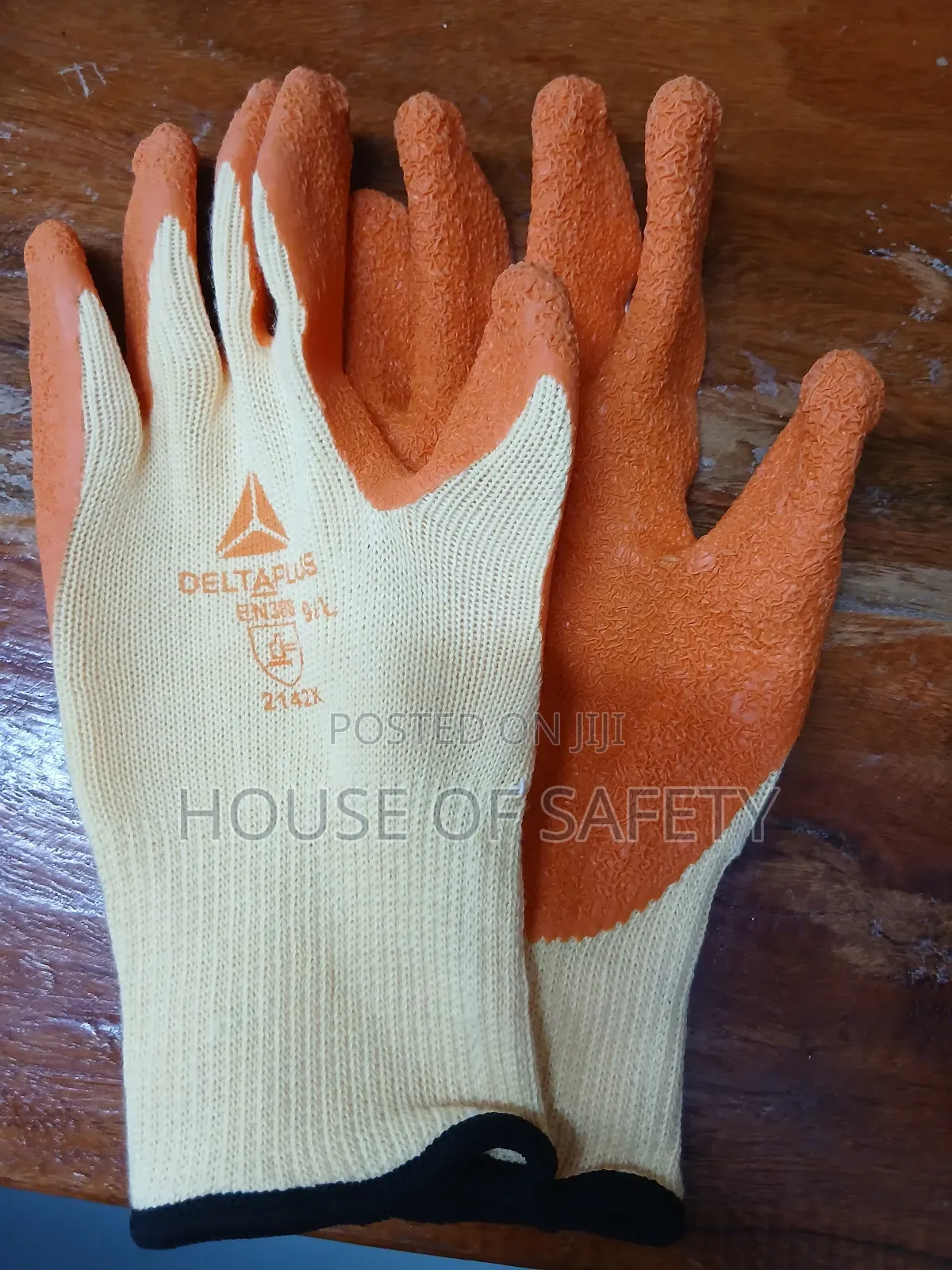 Orange Safety Gloves