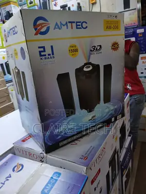 Amtec Am-006 15000w Multimedia System 2.1ch Fm/Sd/Bt/Usb