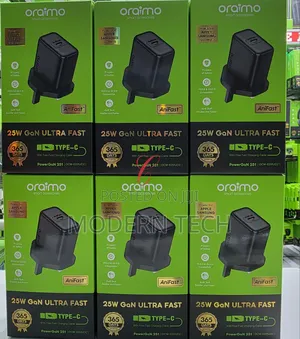 Oraimo Powergan 25w Ocw-5251ucc *25w Gan Ultra Fast* Type C Charger