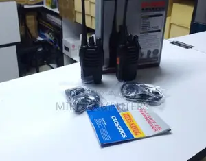 Long Range Walkie Talkie With Cable, Earpieces 888s