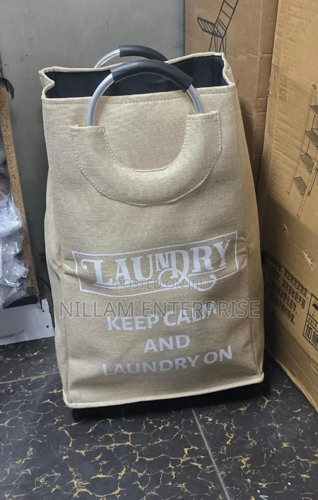 High Quality Laundry Basket With Movable Wheels