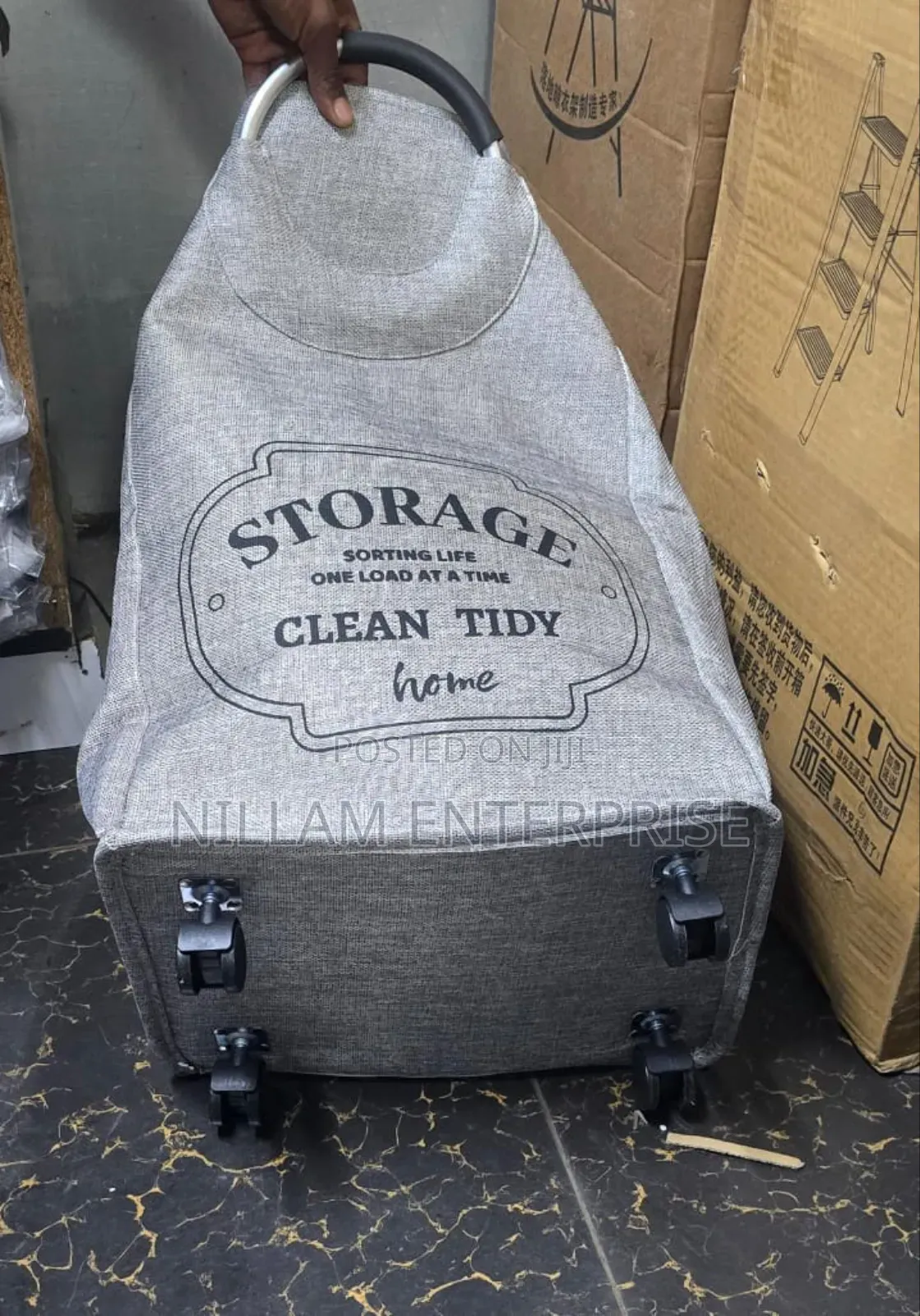 High Quality Laundry Basket With Movable Wheels