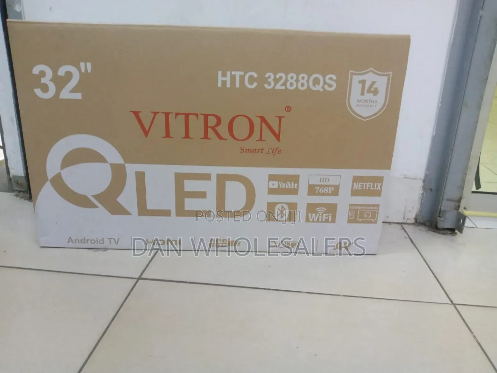 Vitron 32" Android Smart Tv - Qled Hd