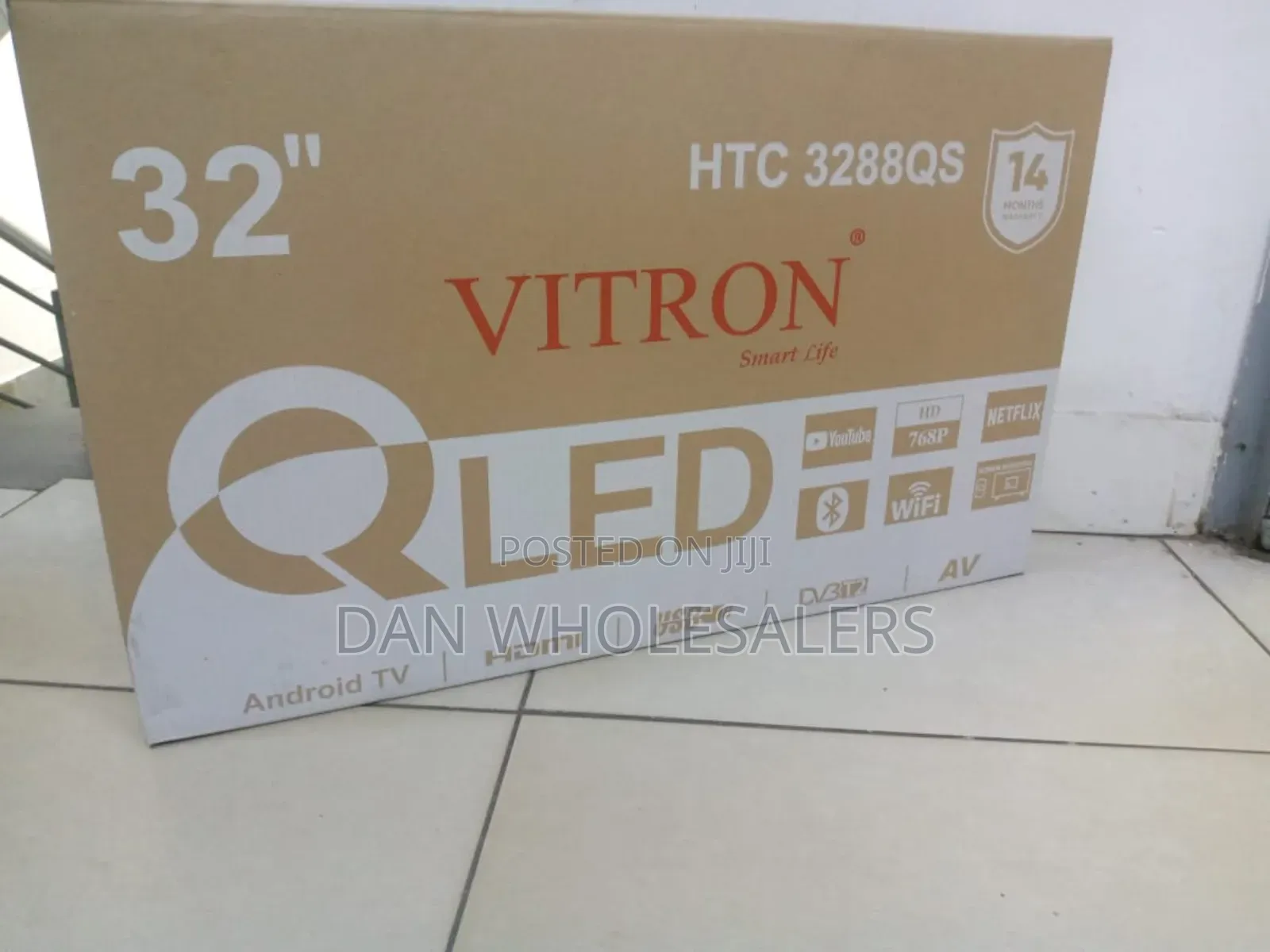 Vitron 32" Wifi Qled Tv for Streaming