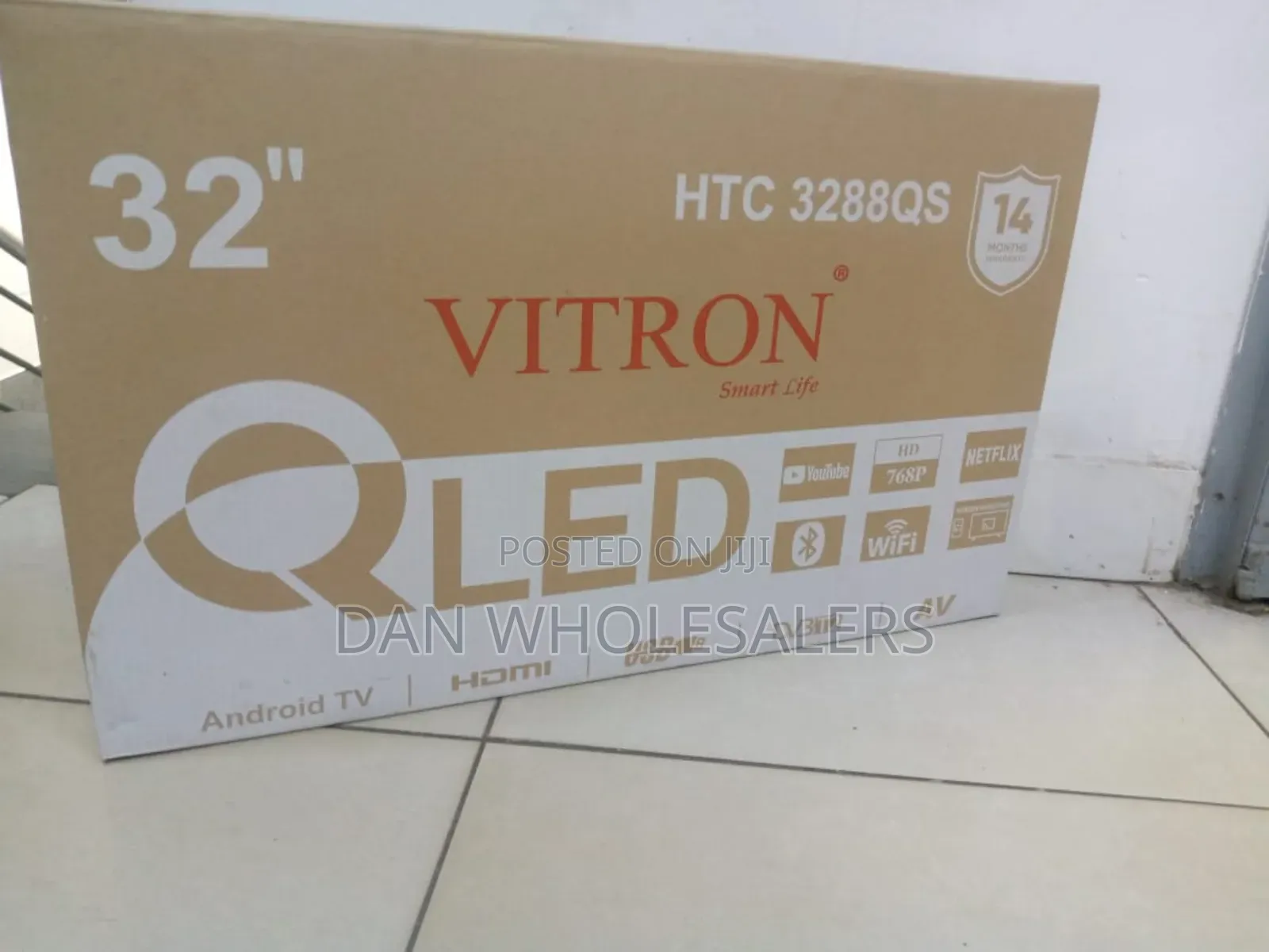 32" Vitron Android Tv: Qled Brilliance