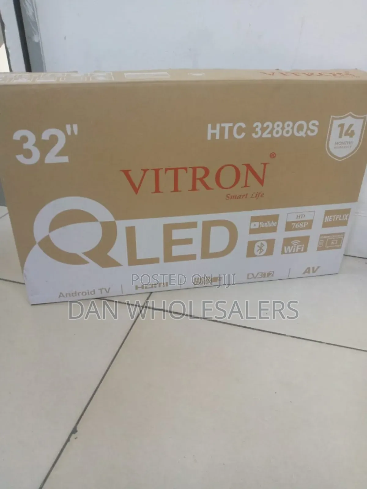 32" Vitron Android Tv: Qled Brilliance