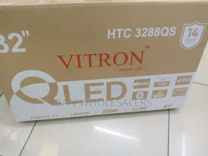 HTC Vitron 32" Streaming Qled Smart Tv