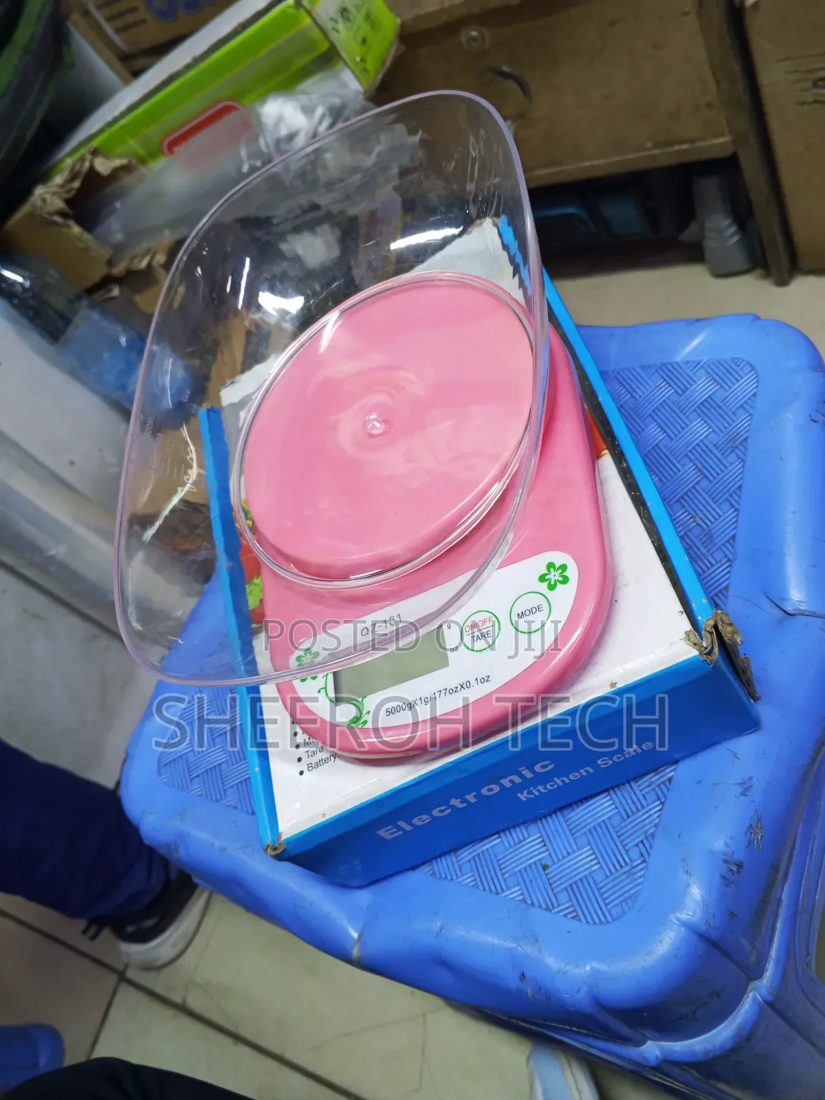 Electronic Kitchen Scale With Bowl