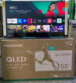 55-inch Hisense Qled Q6 Series Smart Tv
