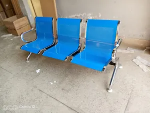 Luxurious Heavy Duty 3 Seater Waiting Chair
