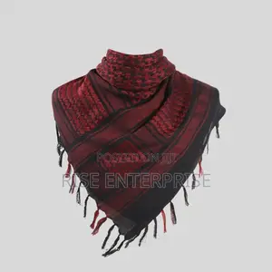 Arafat Scarf- Red and Black