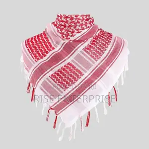 Arafat Scarf- Red and White