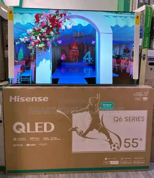 Hisense 55′′ Inch Qled Smart Tv 55q6