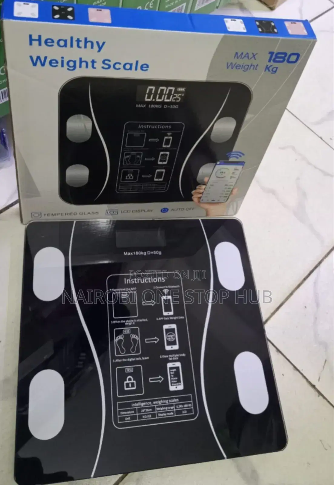 Lightweight Digital Scale for Daily Weight Check