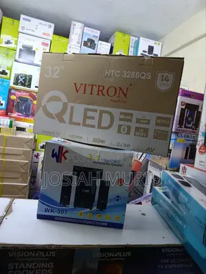 32" Vitron Qled Smart Frameless Tv, With Bluetooth