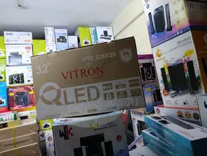 Qled Vitron 32" Smart Android Frameless Tv, With Bluetooth