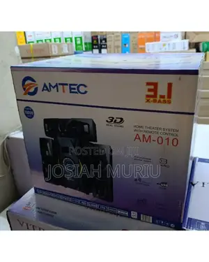 Amtec Am-010 3.1ch 10000watts Home Theater System With Remote Control