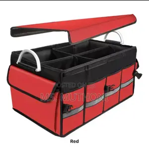 Spacious Car Boot/Truck Organizer in Pink Red