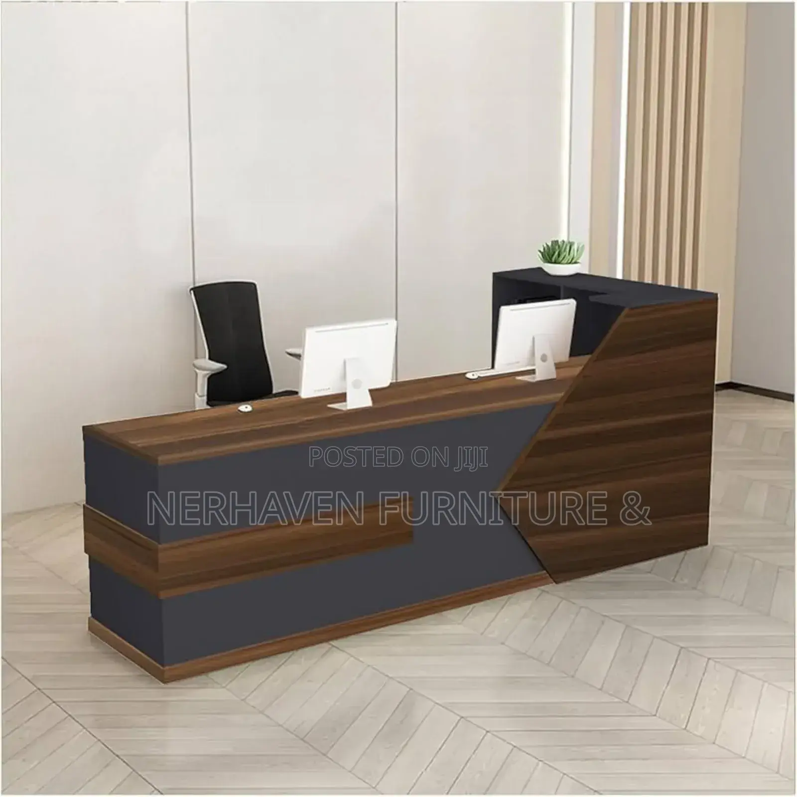 Front Desk Workstation For Hotel, Office, Or Clinic