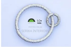 White Curtain Rings Rings Environmental Friendly