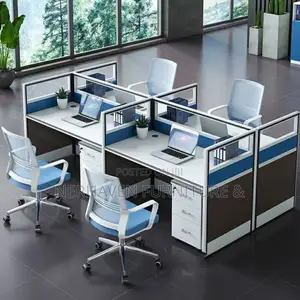 Stylish Office Cubicle Workstations With Storage