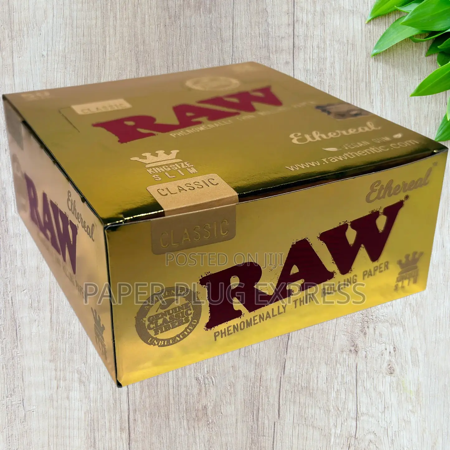 Raw Ethereal Papers King Size Slim Rolling Papers