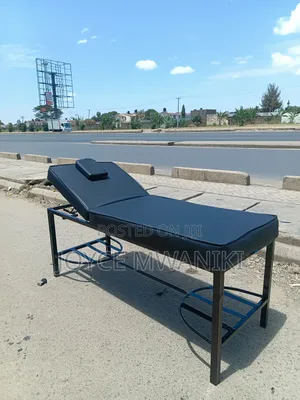 Locally Made Black Massage Bed. ,