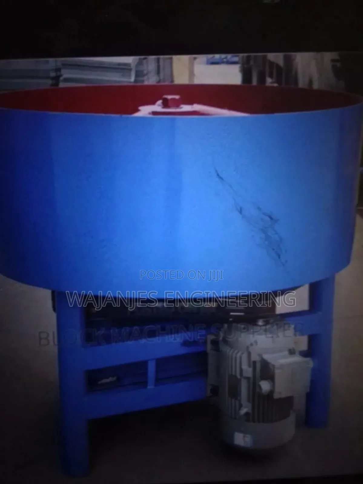 Concrete Pan Mixer Machine