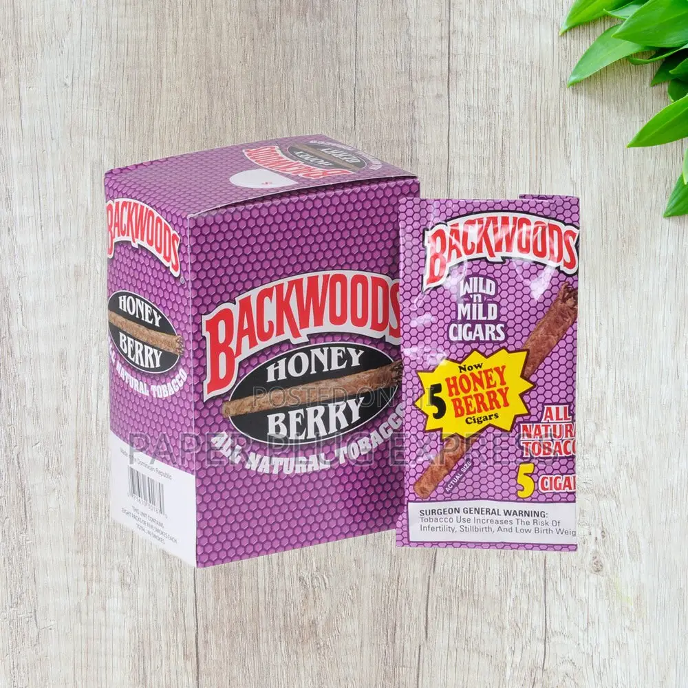 Backwoods Leaf Wrapper Cigars - Honey Berry