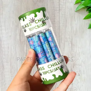 Og Chillum Clear Glass Pipes (Straight Design) – Pack of 10