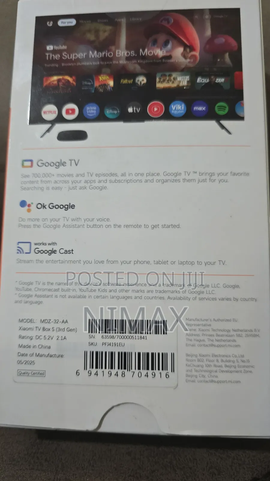 Mi Box 3rd Generation With Voice Assist