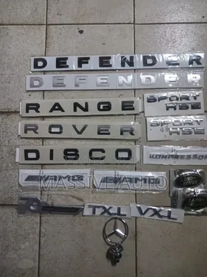 Defender/ Range Rover Car Replacement Emblem Logos