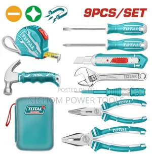 Total 9 Pcs Hand Tools Set