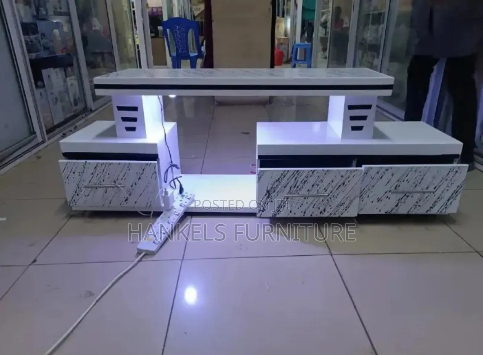 Led Light Modern Tv Stand