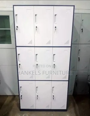 9 Door Metal Locker Cabinet for Office