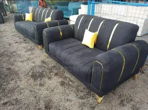 5-Seater Dark Grey Sofa - Pay on Delivery