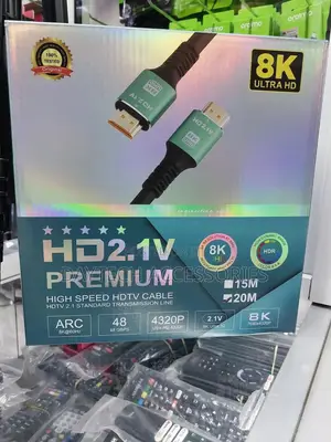 20m Hdmi 2.1 Cable Meter / Ultra High-Speed Hdmi.