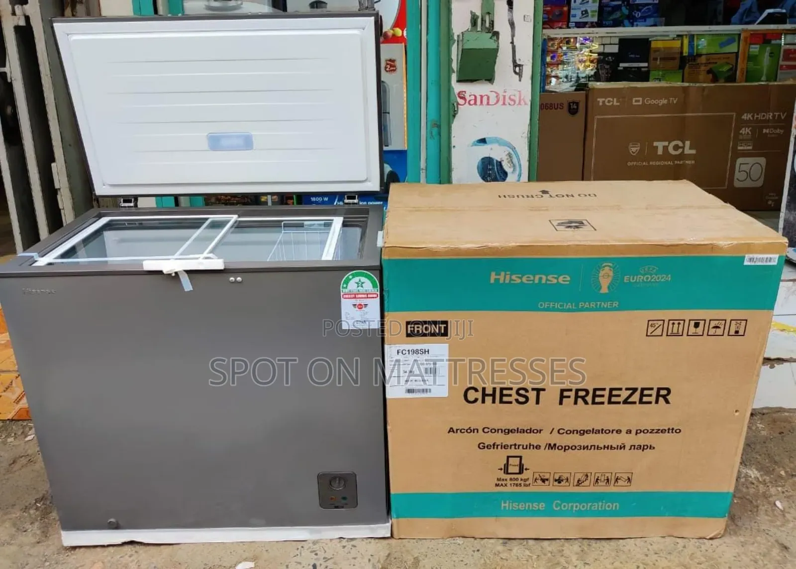 Grab This! Hisense Chest Freezer + Free Delivery.