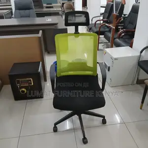 Mesh Green Back Ergonomic Seat