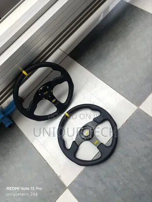 Omp Sporty Deep Dish Steering Wheel With Firm Grip