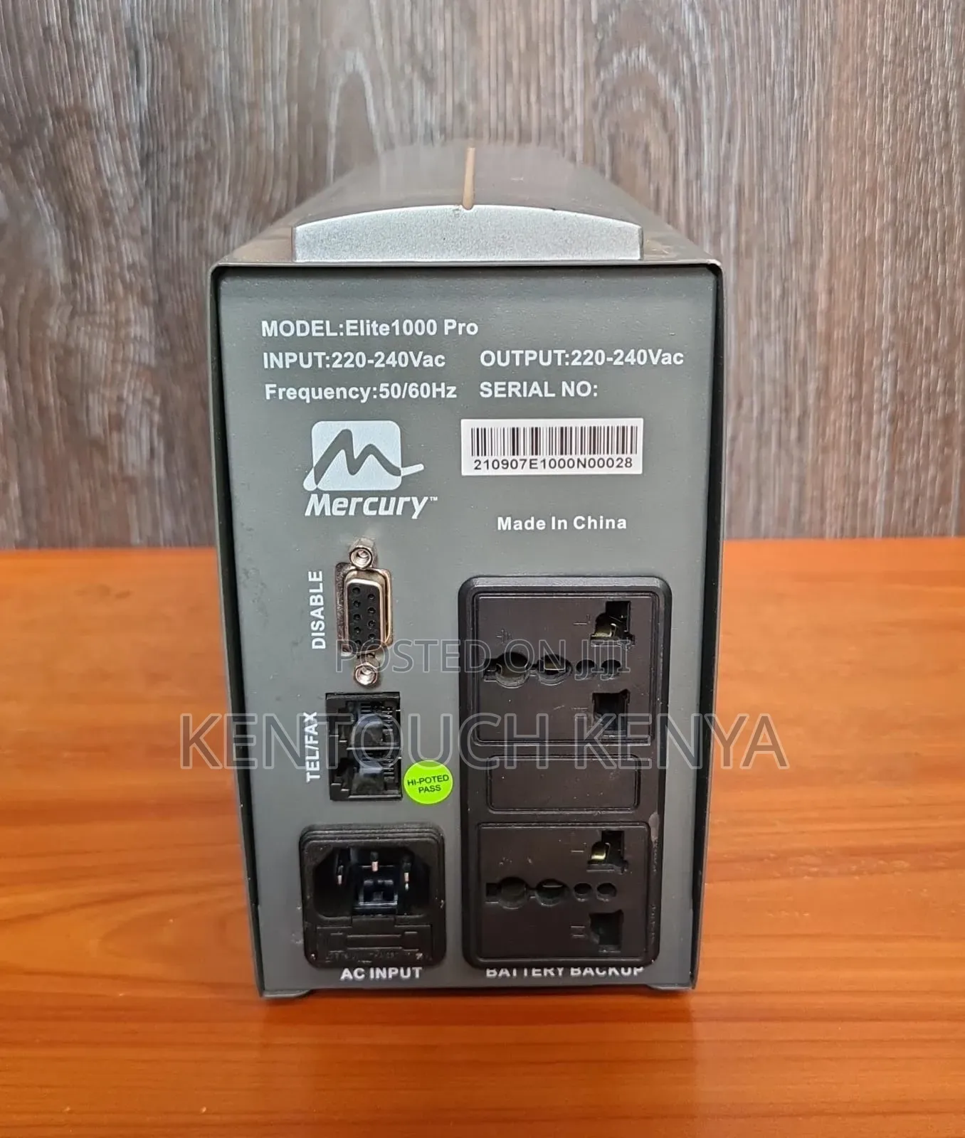 Ups Mercury Elite 1000 Pro