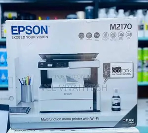 Epson Ecotank M2170 Black on White Printer