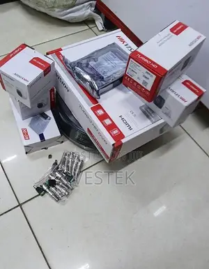 Quality Complete 4 Channel Hikvision Kit +500gb Hdd, Rg59 Cable
