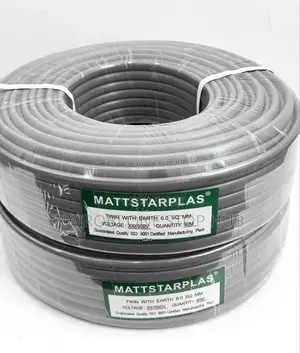 6.0 Twin Mattstar Cable With Earth