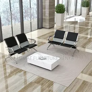 2 Link Seater Padded Waiting Bench