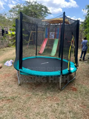 Strong 8ft Trampoline for Kids