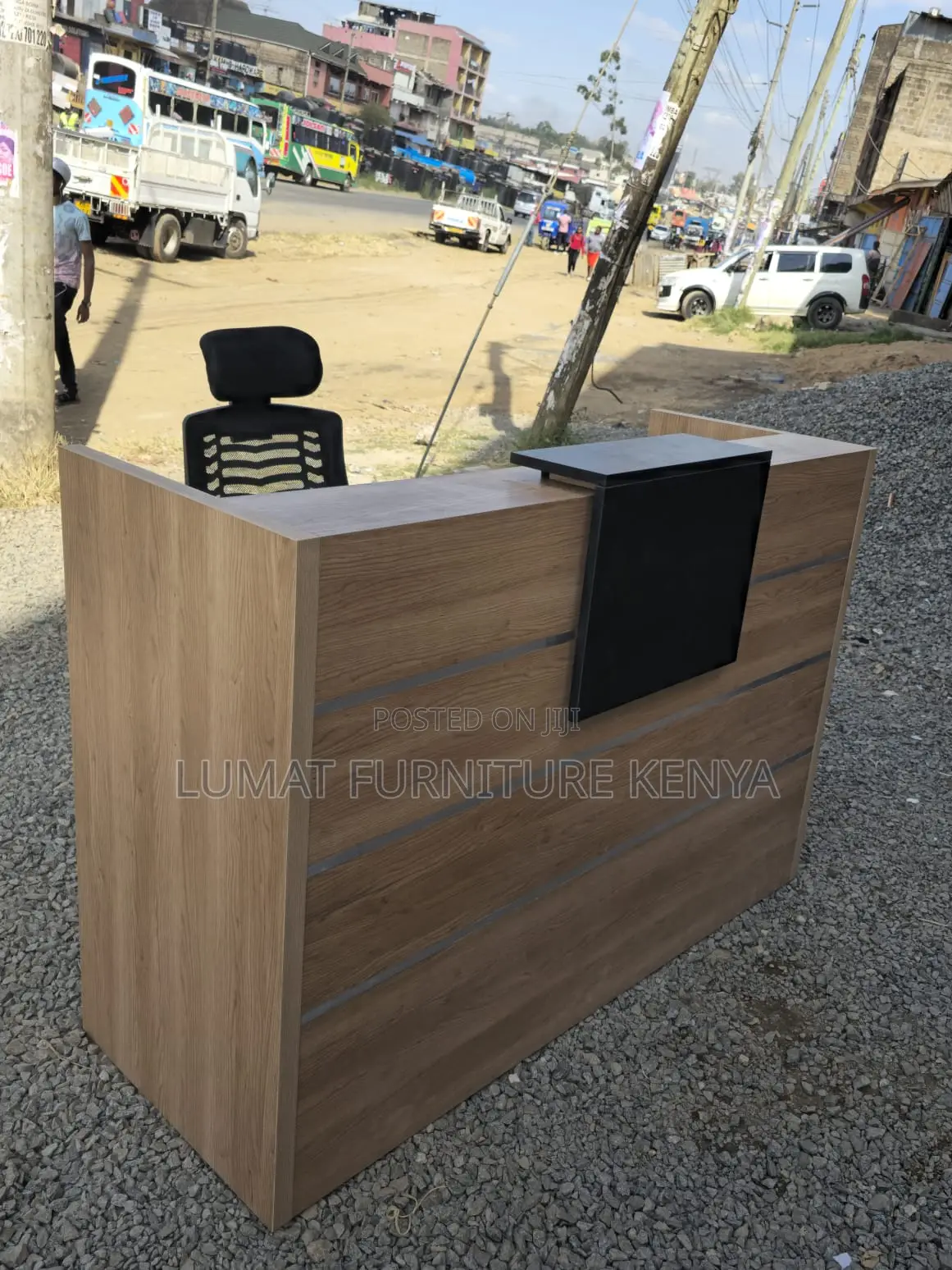 Modern 1.6m Secretarial Counter