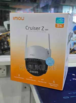 Imou Cruiser Z 5mp Wi-Fi Security Camera, 12x Mixed Zoom PTZ Camera